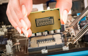 Modern processor and motherboard for a home computer
