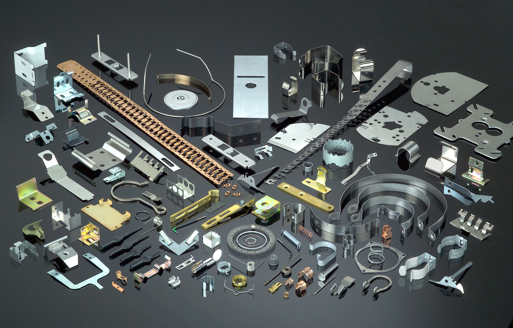 Metal Stamping parts, Clips, Springs, and Assemblies
