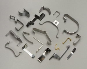 several springs and clips 