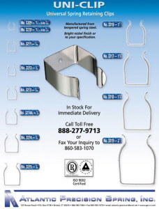 universal spring retaining clips